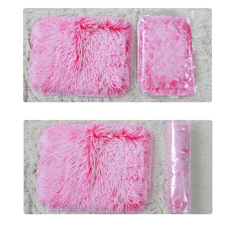 Cama para Perro, colchón ortopédico Grande de Felpa Suave para Mascotas, sofá de Espuma viscoelástica con Funda Lavable extraíble, cojín para Gatos Grandes y Perros