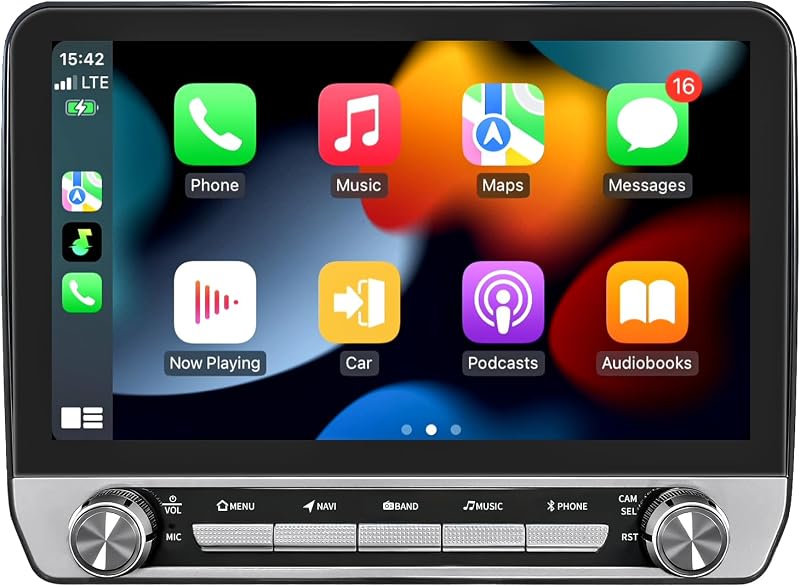 Car Radio Stereo for Toyota Tundra 2007-2013 Compatible with JBL 10inch | 10inch Touchscreen Wireless CarPlay Android Auto Upgraded with 8Core CPU 64G ROM Bluetooth GPS Navi DSP WiFi SWC FM Camera