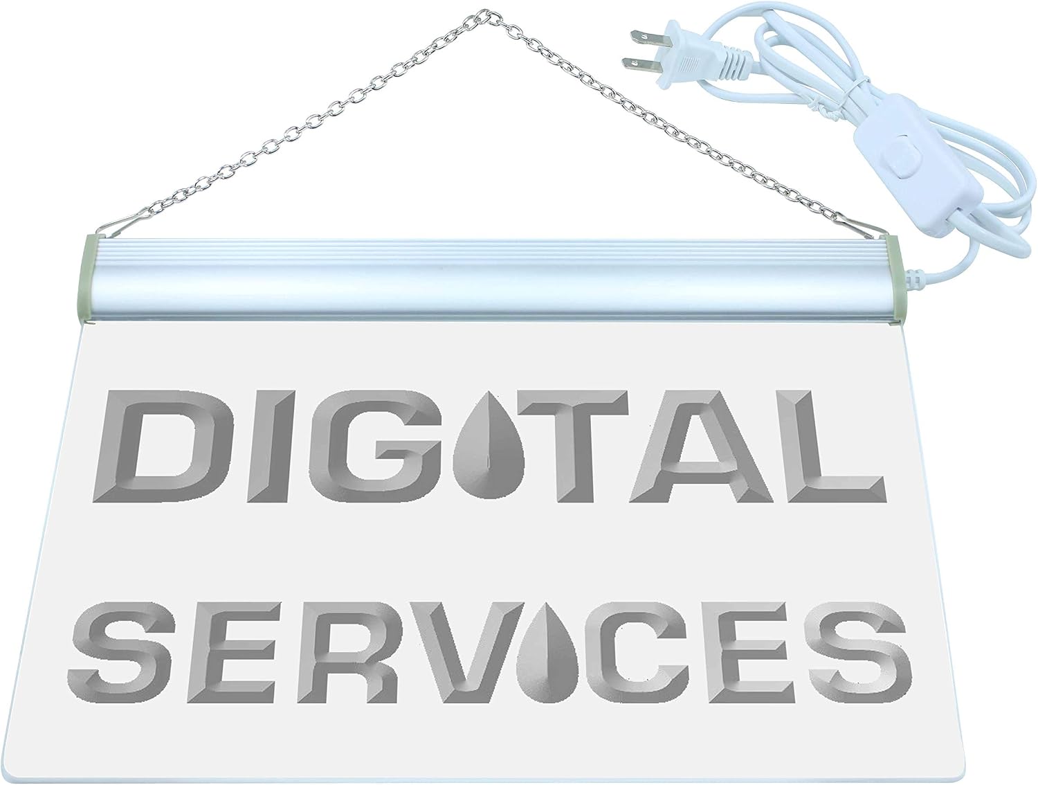 ADVPRO Digital Services Print Shop Photo LED Sign Night Light i967-b(c)