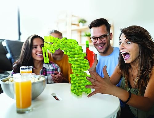 Miniatura 3 de Fotorama Torre temblorosa, el mejor juego de apilamiento vibratorio, tira de bloques con pinzas vibratorias, desafío extra, precisión y habilidades