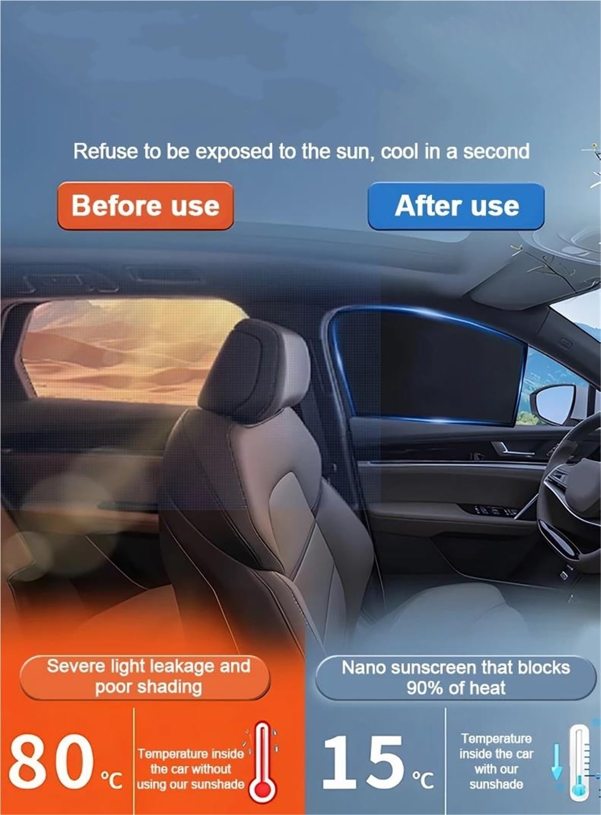 Parasole Auto Per ZR-V Per ZRV Per HR-V RZ 2023-2025