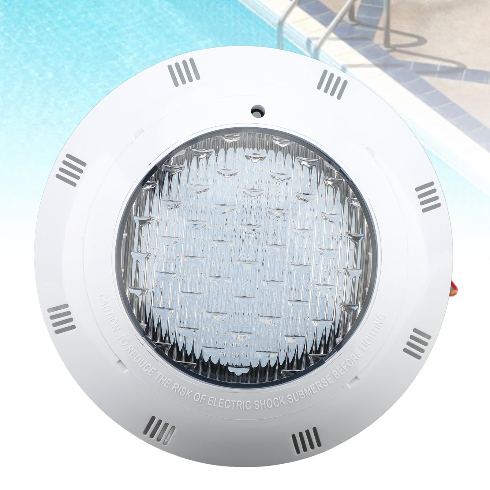 Tauchbare LED-Leuchten, 7 Farbwechselnde, wasserdichte Poolleuchten mit Fernbedienung, Unterwasserlicht für Teiche, Whirlpools, Dekoration, Party, Aquarium, Oberirdischer Einbaupool
