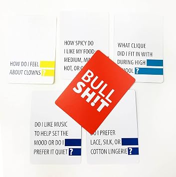Games Adults Play Friend or Faux: A Game of Ridiculously Revealing Questions by, Multicolor