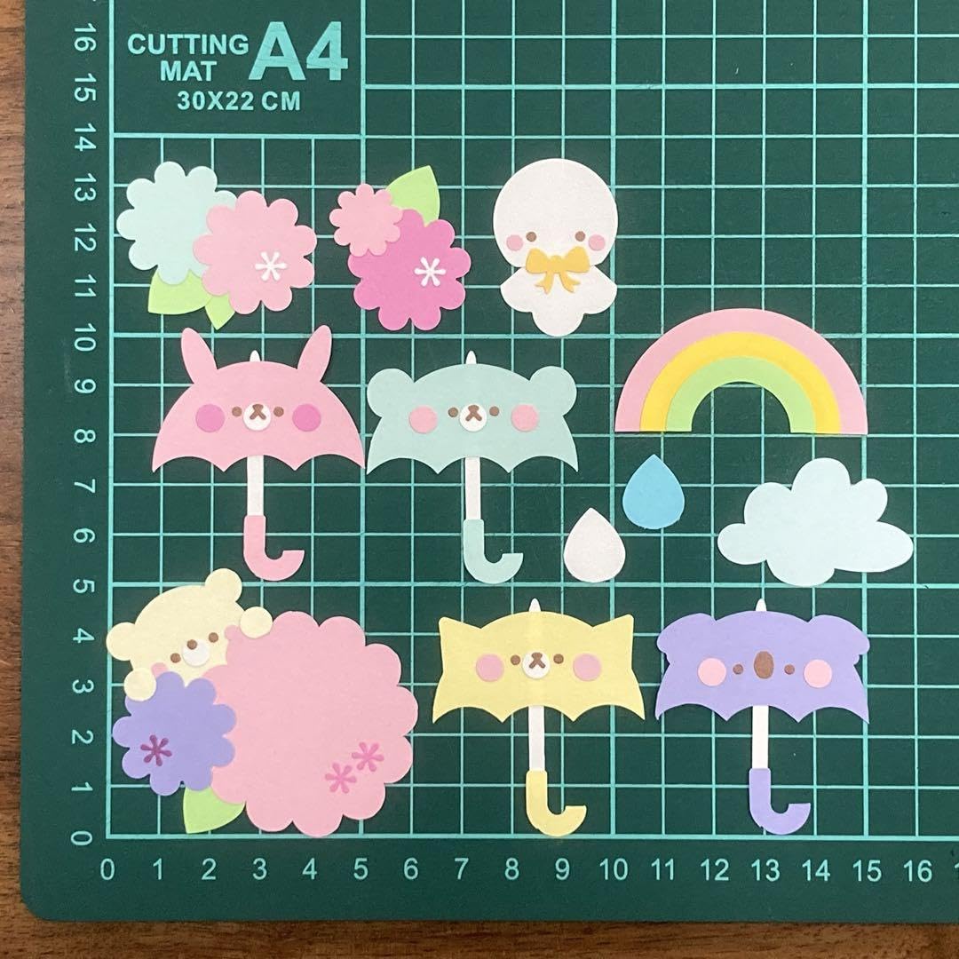 アルバムクラフト　ダイカット　梅雨 Amazon.co.jp: 303 ペーパークラフト アルバム クラフトパンチ 6月