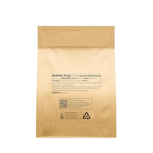 Vista 2 de PURE ORIGINAL INGREDIENTS Konjac Gum (1 lb) Glucomannan Konjac Powder, Cornstarch Substitute, Thickener