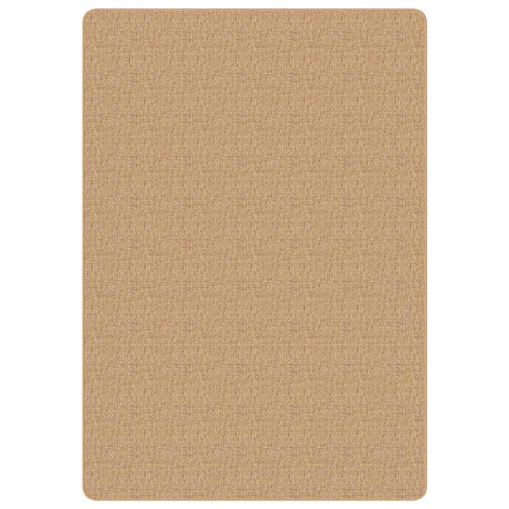 vidaXL Tapis en Jute avec Support en Latex 160x230 cm Naturel