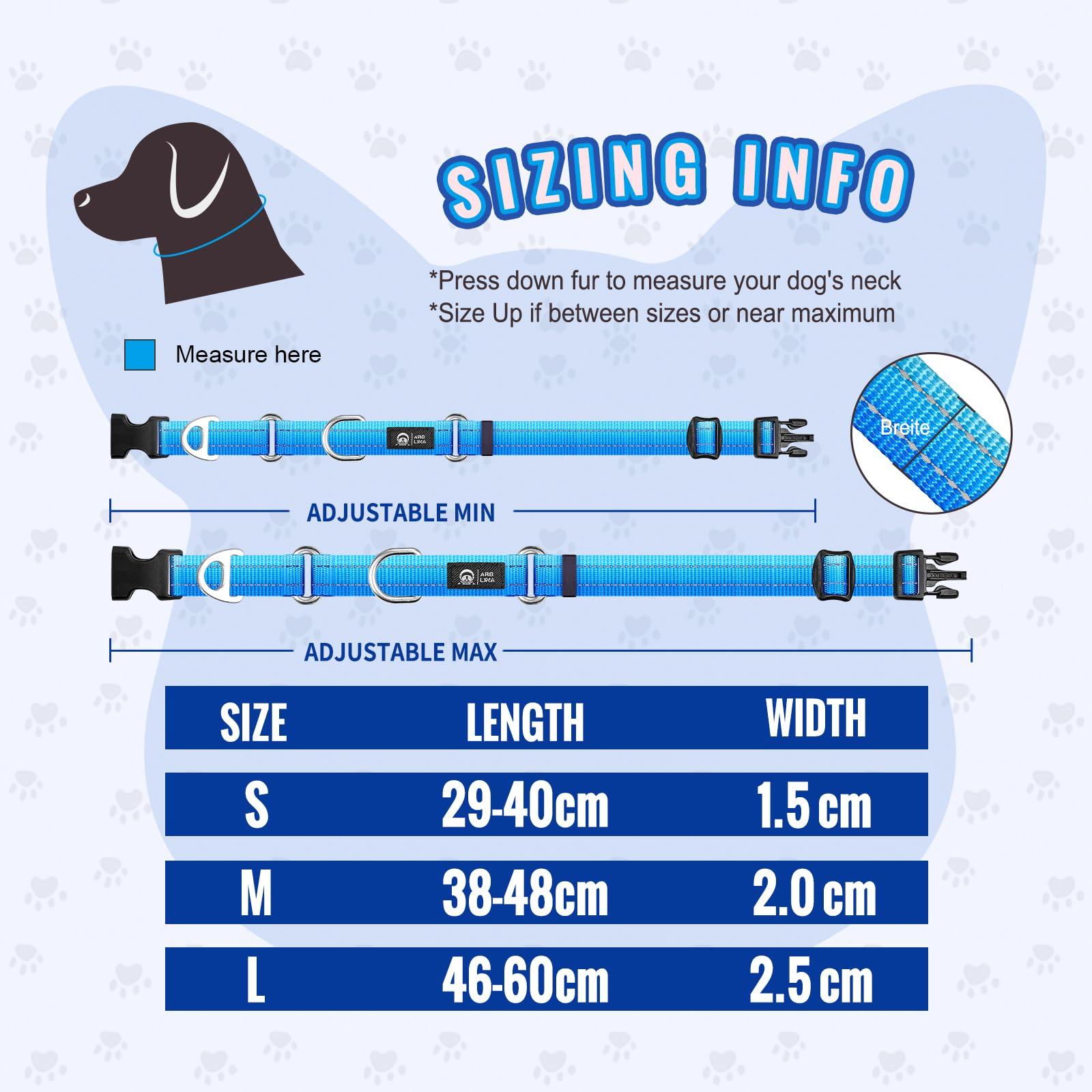 Arblina Martingale Dog Collar - Image 2