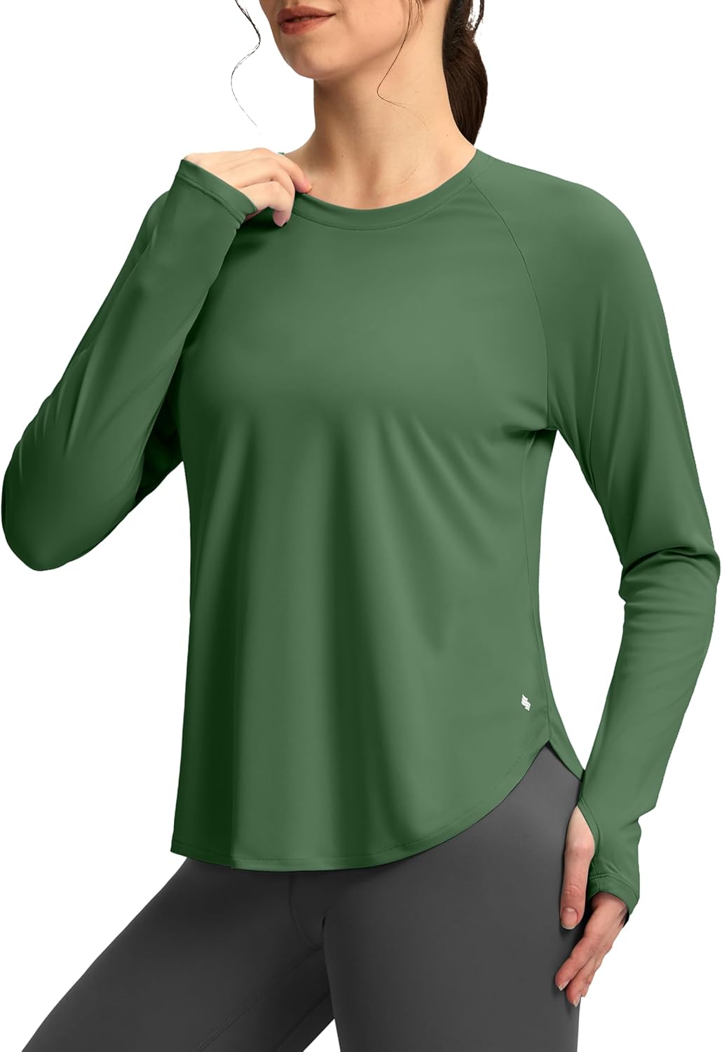 Soothfeel Women's UPF 50+ UV Protection Lightweight Quick Dry Long Sleeve Workout Shirt