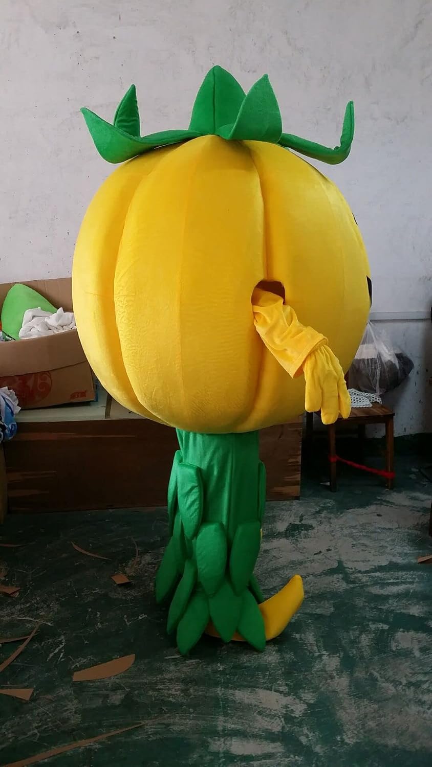 Pumpkin Mascot Costume Cosplay Party Character Fancy Dress Adult Suit Unisex Hallowen Cosplay Gift…
