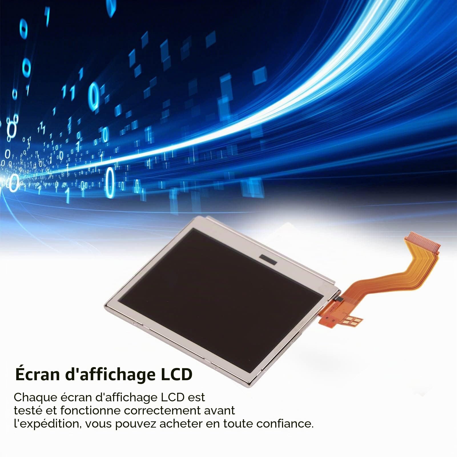 Écran Tactile de Remplacement D'écran D'affichage à Cristaux Liquides pour Console de Jeu