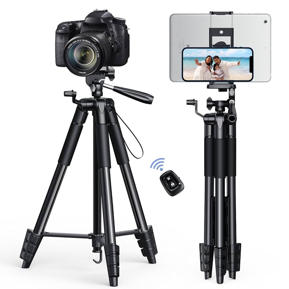 Amazon | 三脚 スマホ三脚 カメラ iphone対応 【580g超軽量 最大