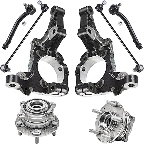 Miniatura 94 de Detroit Axle - Kit de nudillos delanteros e izquierdos RWD para Chevrolet GMC Silverado Suburban Sierra 1500 Avalanche Tahoe Yukon Cadillac Escalade