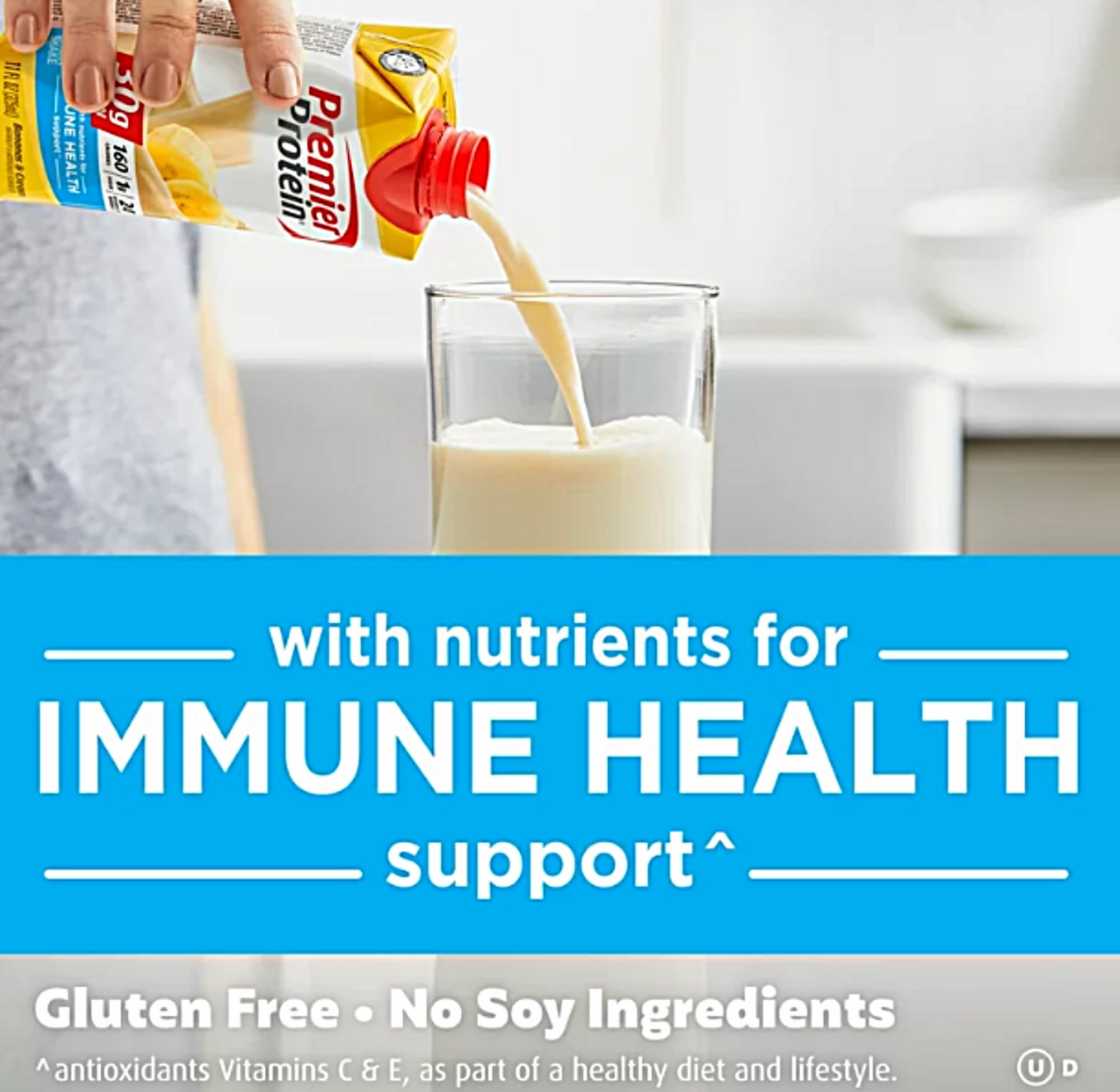 Snapklik.com : Protein Shake Our Premier Bananas And Cream Flavor Has ...