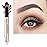 MiaSarah 2 in 1 eyeshadow stick and Sponge Makeup Brush Smooth Cream Shimmer Shadow Pencil Long Lasting Eye Waterproof Shadow Stick Makeup Hypoallergenic Highlighter Multi-Dimensional eyes Look