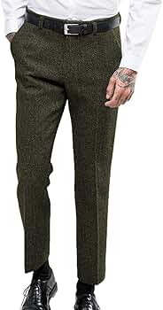 パンツ riBREEZE TWEED DEEP TUCK BAGGY SLACKS BREEZE TWEED DEEP TUCK BAGGY
