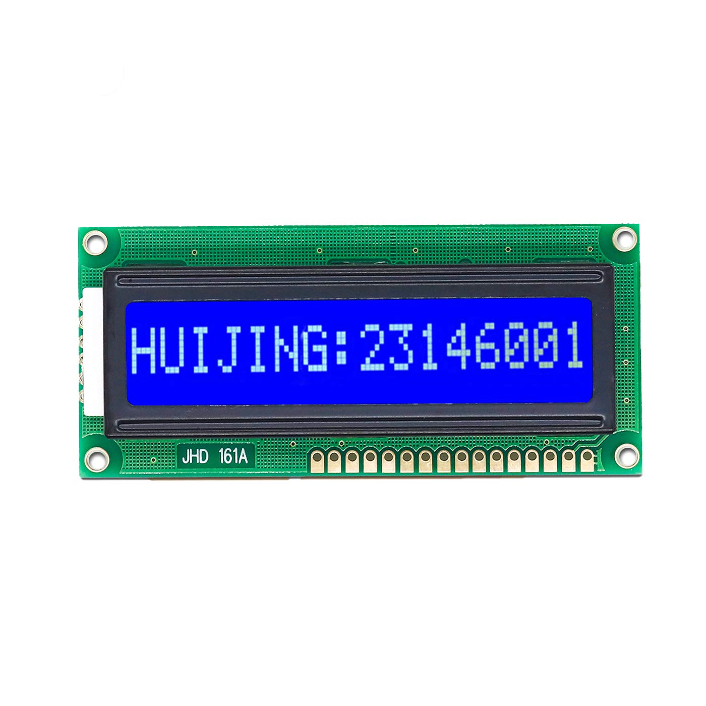 Electronic Spices 16 x 1 Blue/White color LCD display module (JHD161A)