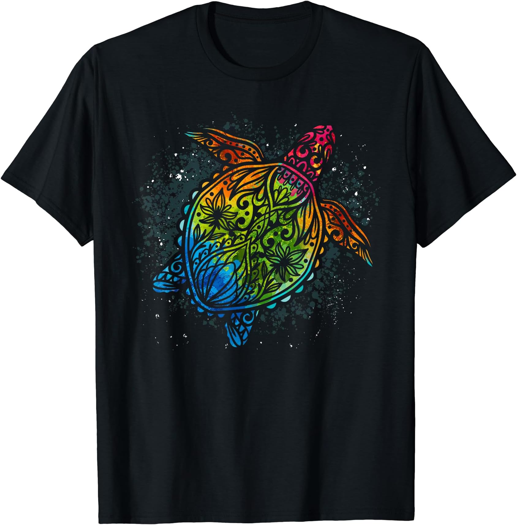 Polynesian Tattoo Maori Ocean Animal Tribal Hawaii Turtle T-Shirt