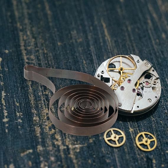 Replacement Alarm Clock Clockwork Metal Spring Part for DIY Repair