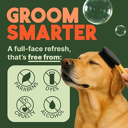 Miniatura 29 de TropiClean No Rinse Waterless Cat Shampoo Dandruff Treatment Moisturizing Dry Shampoo for Dry Skin USA Made Aqua de Coco Scent 7.4oz.