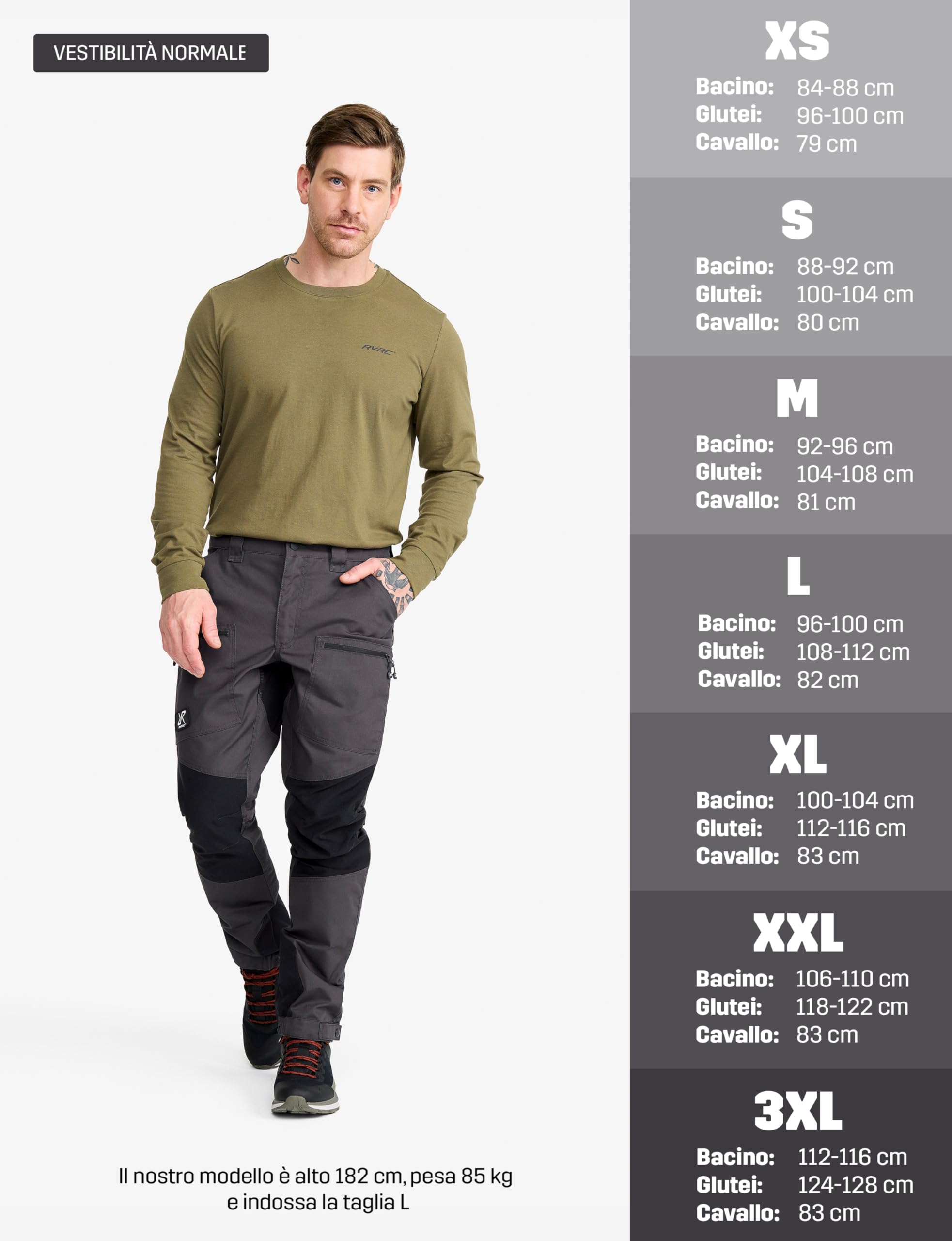 RevolutionRace Nordwand PRO Pants, Pantaloni da Uomo, durevoli per Trekking e Altre attività all'Aria Aperta