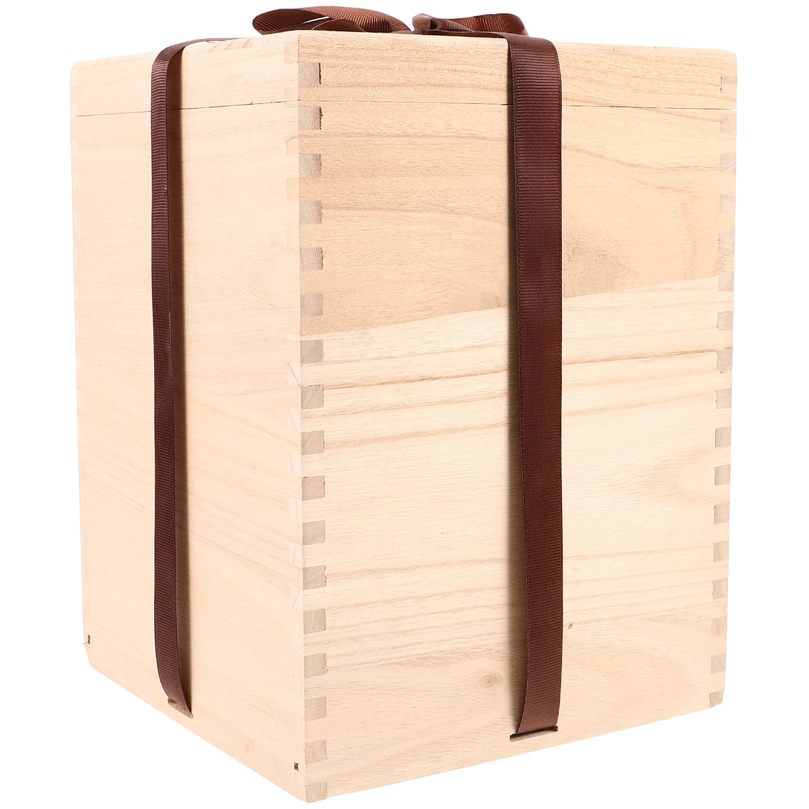 Boîte à Thé en Bois Vintage Élégante, Boîte de Rangement Robuste et Facile à Transporter pour Tasses à Thé, pour Mariage ou Collection
