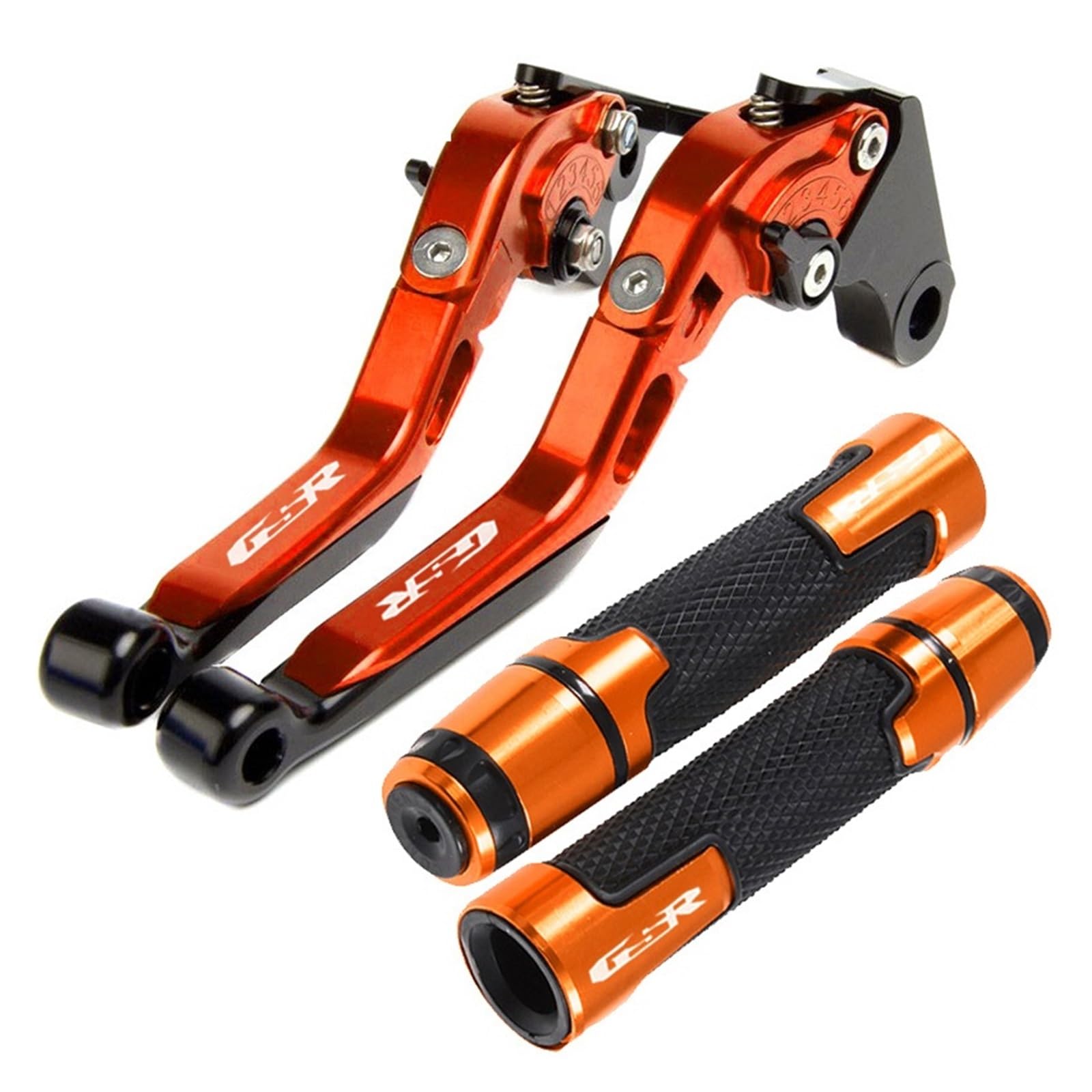 Aumbcfg Ap Brake Primary Cylinder Kits For Gsr 400 2008-2012 Gsr 600 2006-2011 Gsr 750 2011-2020 Motorcycle Cnc Brake Clutch Lever+22Mm Handle Grips Handlebar Clutch Levers(Ap)