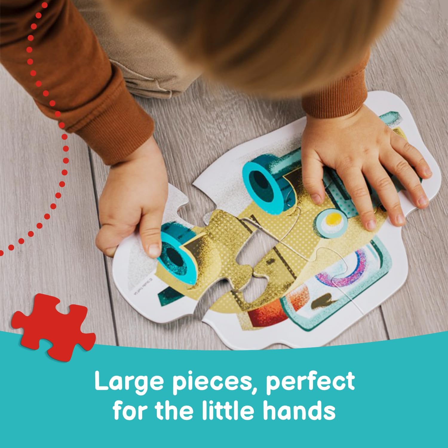 Trefl Animals 4in1 Jigsaw Puzzle Baby Classic DIY Puzzle, Creative Fun, Classic Jigsaw for Adults and Children from 2 Years Old