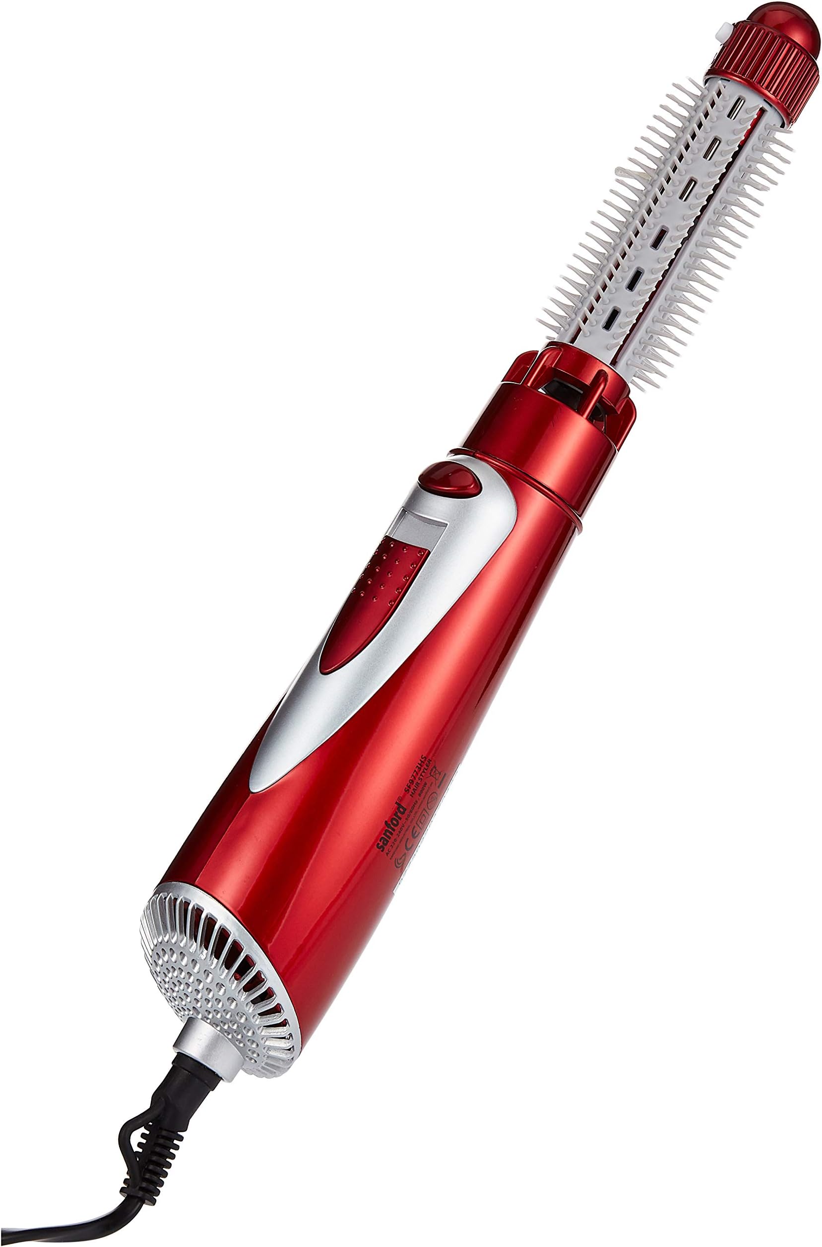 Sanford hair styler 5 in 1 hair style 800 watts , red , sf9773hs
