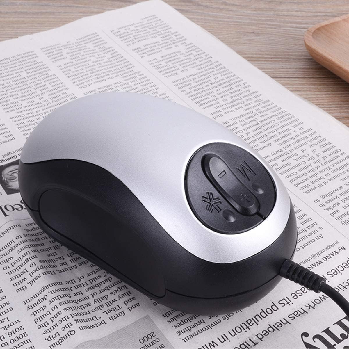Ayuda electrónica para la Lectura con Baja visión, Lupa Digital portátil con Forma de ratón, 10 Modos Color y congelación d imágenes para Personas con discapacidad Visual, Regalo para Padres
