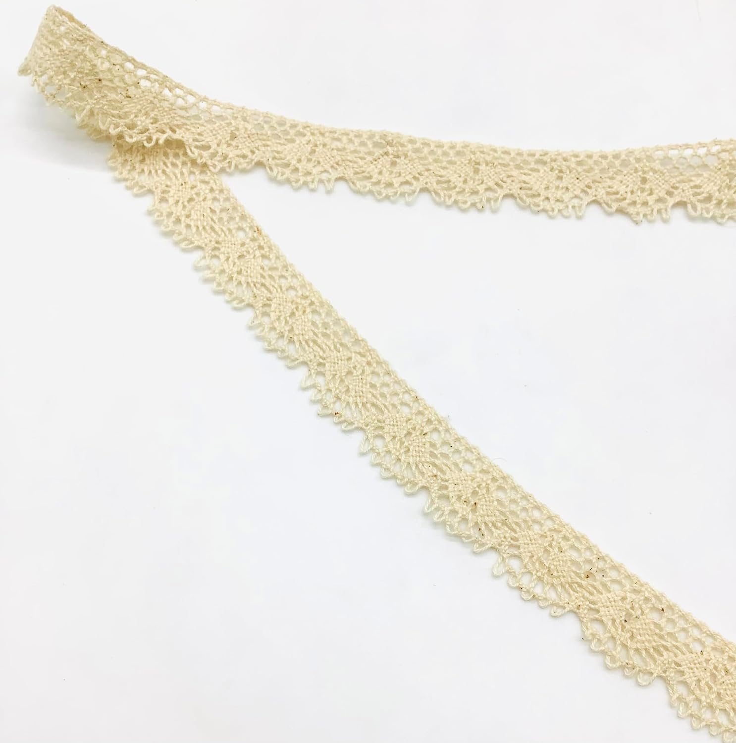 Natural 3/4" Cluny Lace 100% Cotton - 12 Yards
