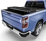 Soft Tri-fold Tonneau Cover Fit for Chevy Silverado 1500 / GMC Sierra 1500 New Body Style 2019-2025, Fleetside 5.8 Ft Bed (No Multi-Flex Tailgate)