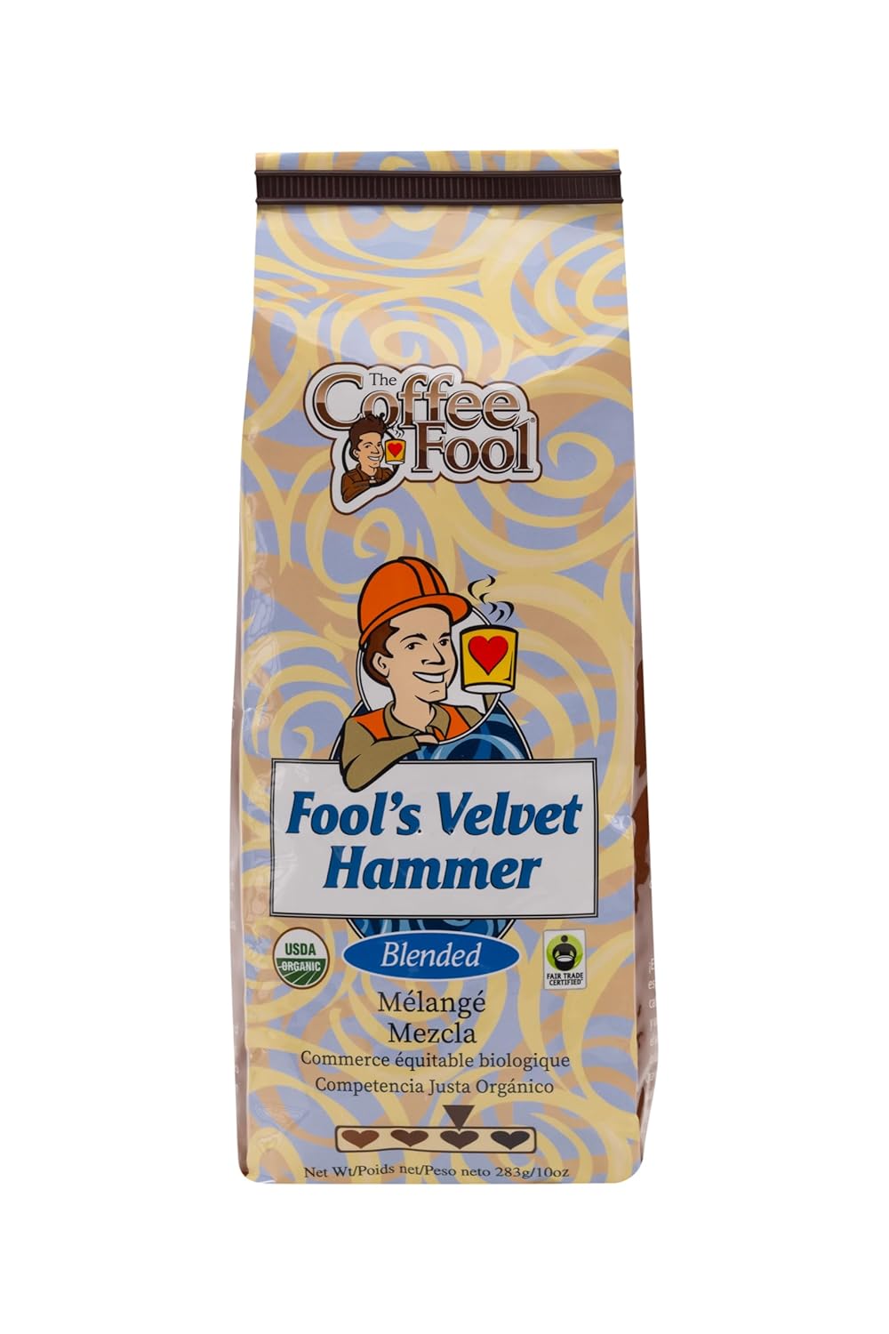 Coffee Fool's Organic Fair Trade Velvet Hammer (Drip Grind)
