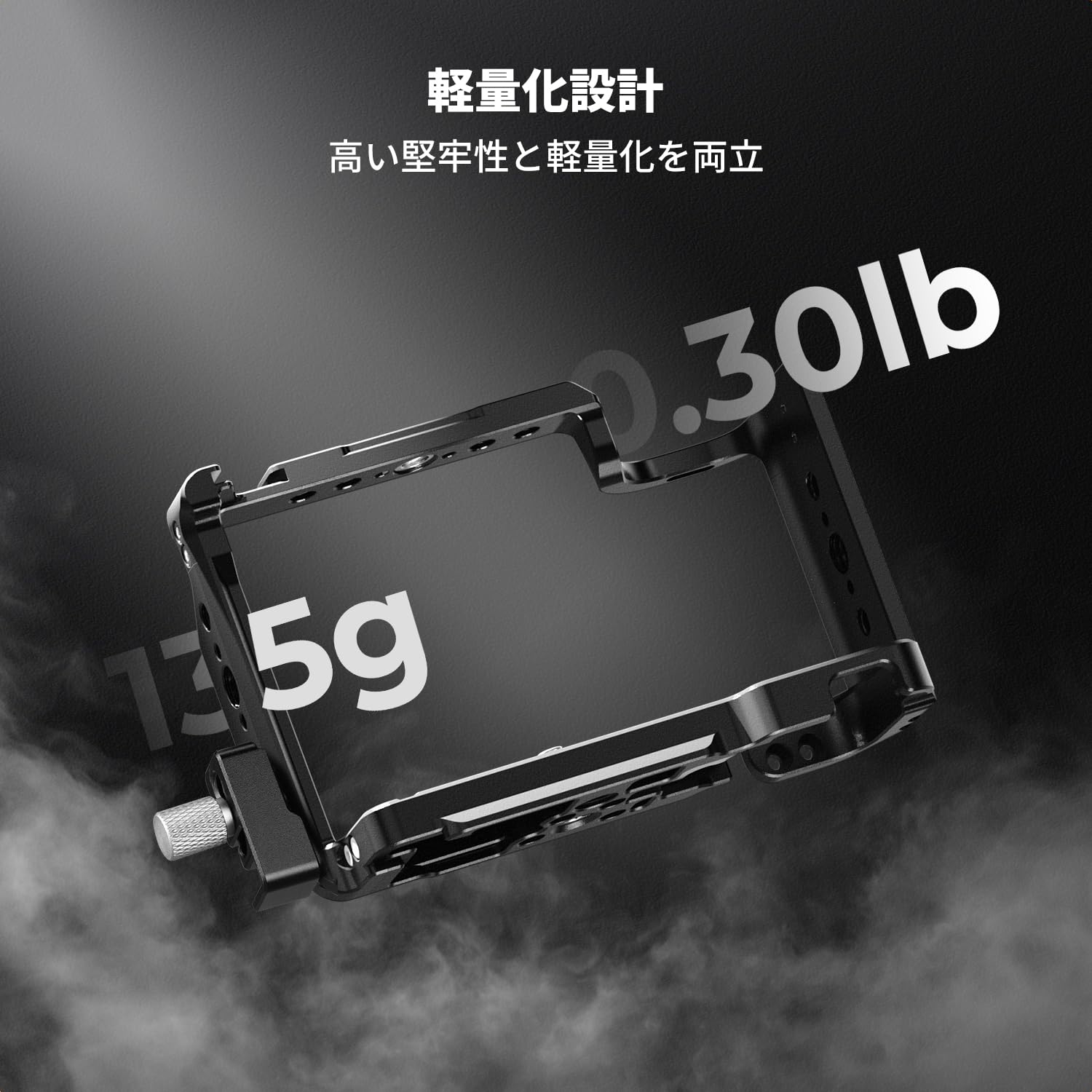 Amazon.co.jp: K&F CONCEPT ZV-E1 専用 カメラケージ Arca互換 1/4ネジ
