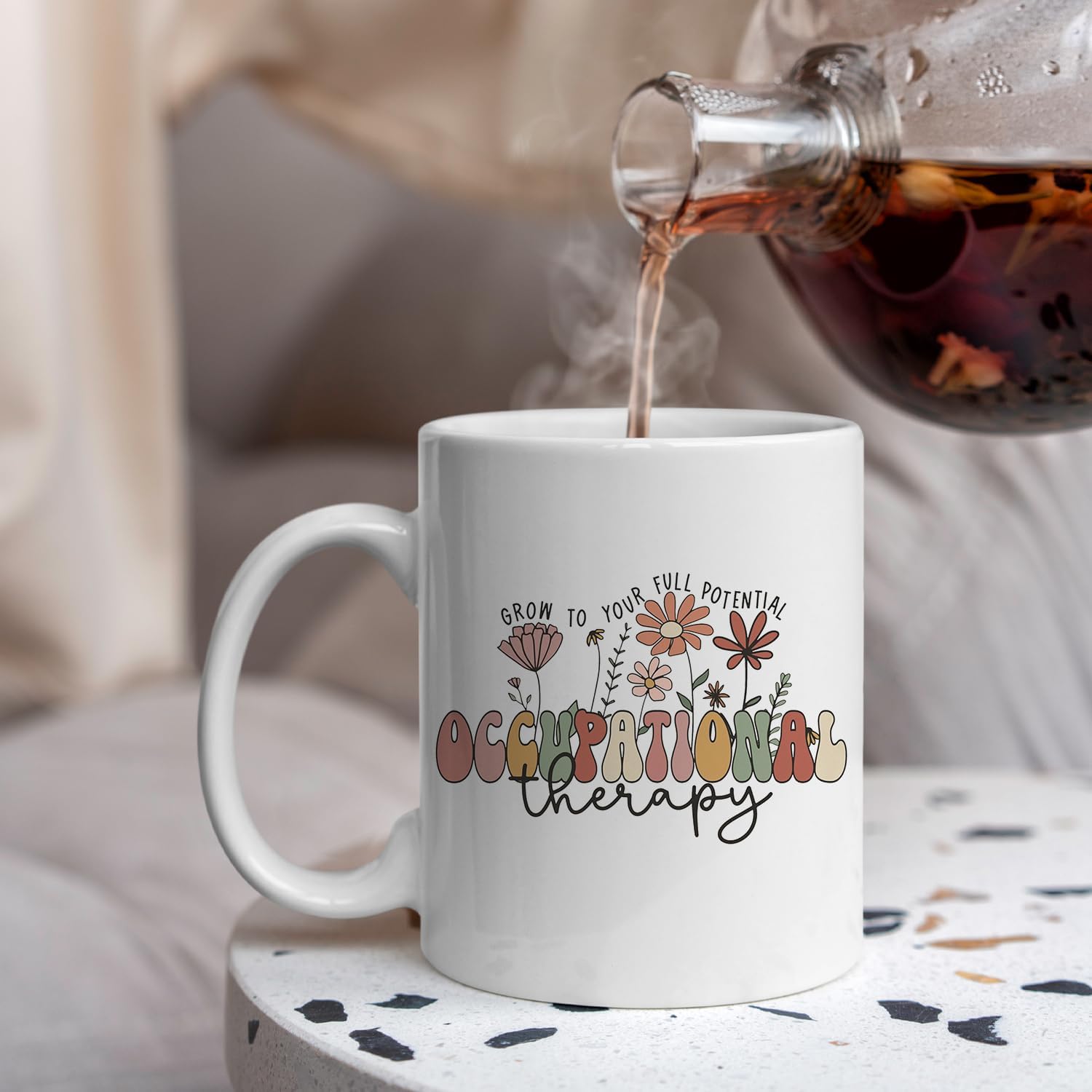 IWXYI Occupational Therapist Gift,Occupational Therapy Mug,Ot Coffee Mug 11 Ounce,Occupational Therapy Ceramic Cup,Occupational Therapist Gifts - Image 4