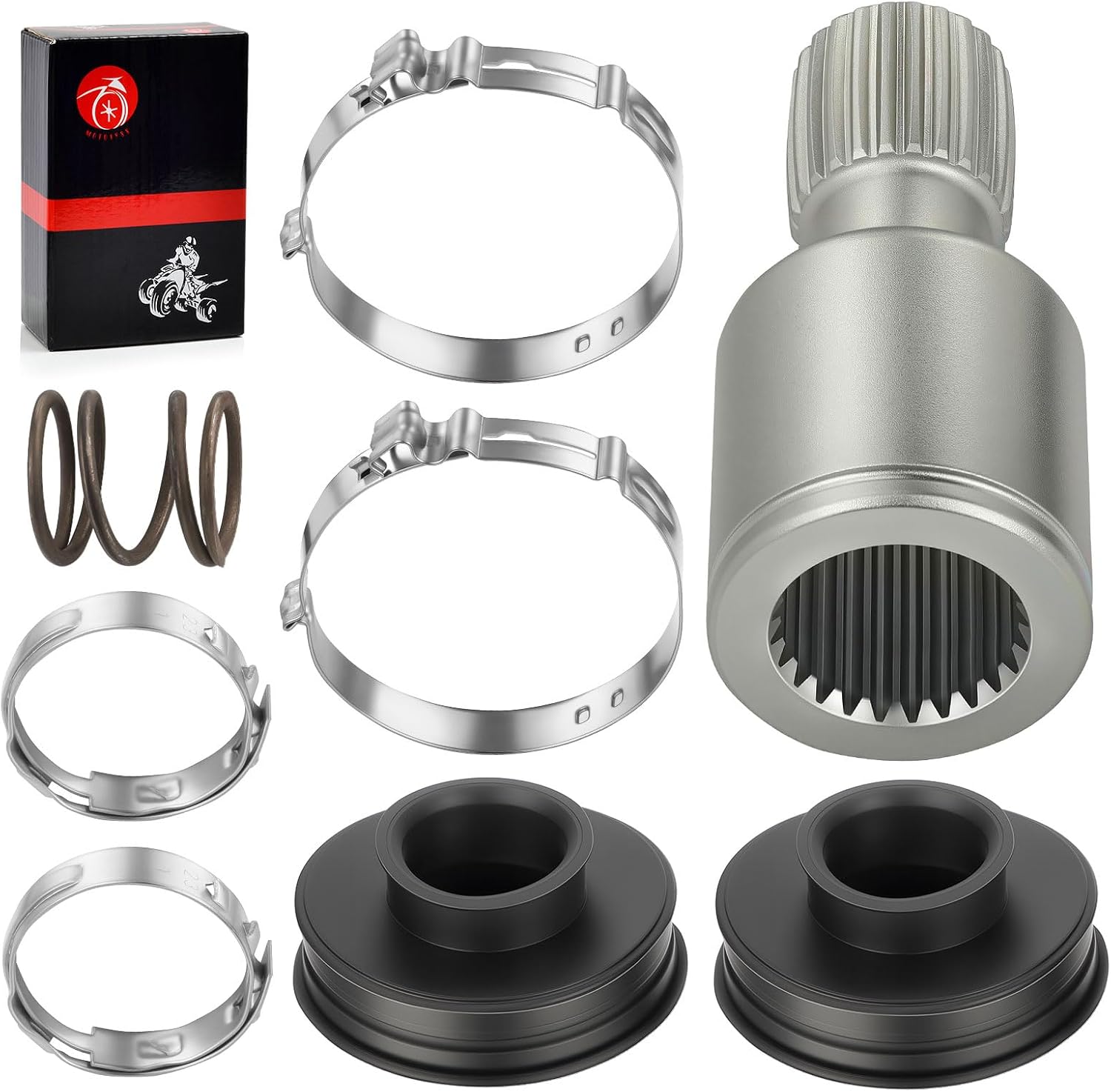 Rear Drive Shaft Coupler and Boot Kits For Wildcat 1000 X SE LTD 4X(No Trail/Sport/XX) OEM 1402-951 1402-026 2402-134 1423-061 0423-393