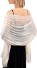 FURTALK Shawls and Wraps for Evening Dresses Sparkly Soft Wedding Party Bridesmaid Scarves for Women