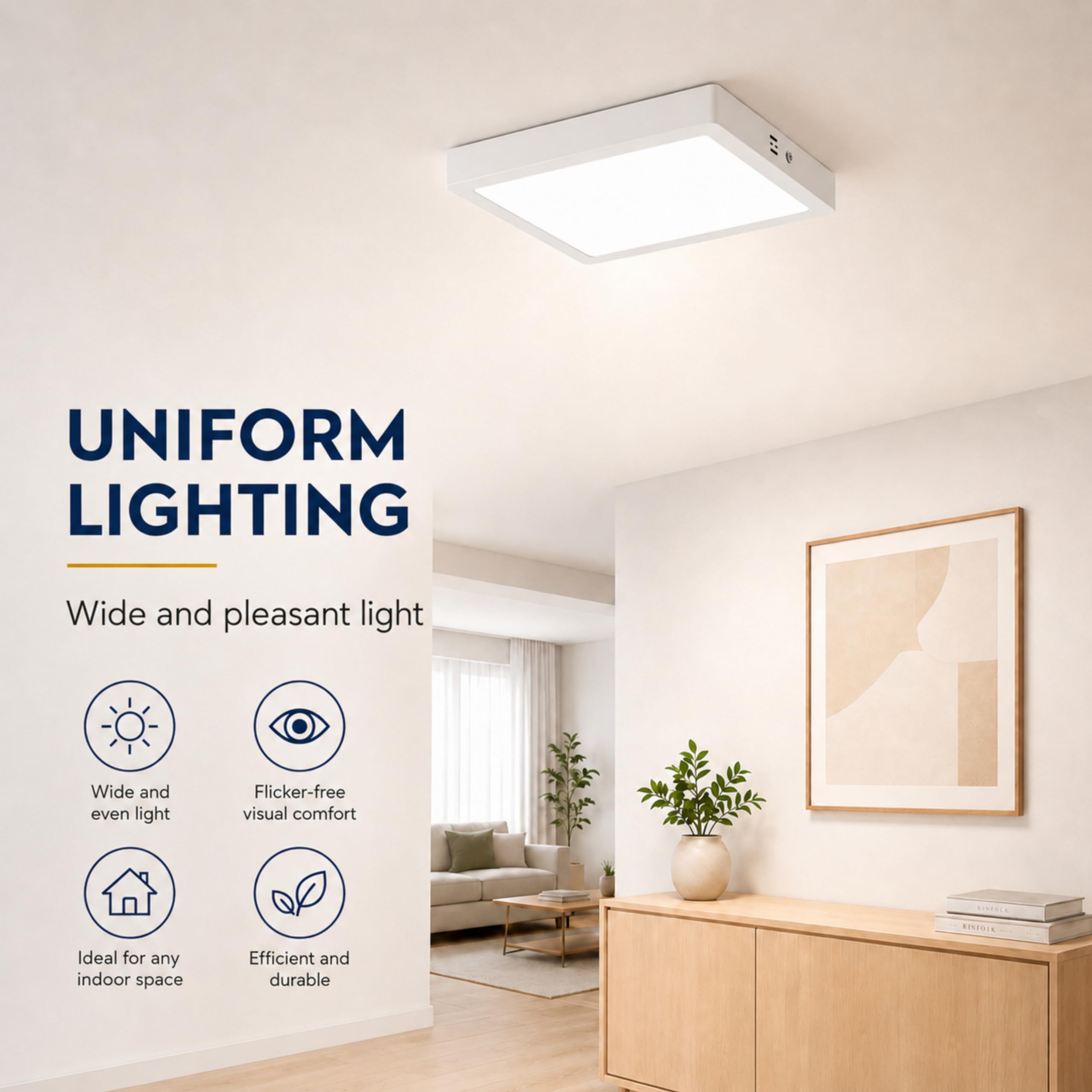 CLAR - Plafoniera LED Soffitto