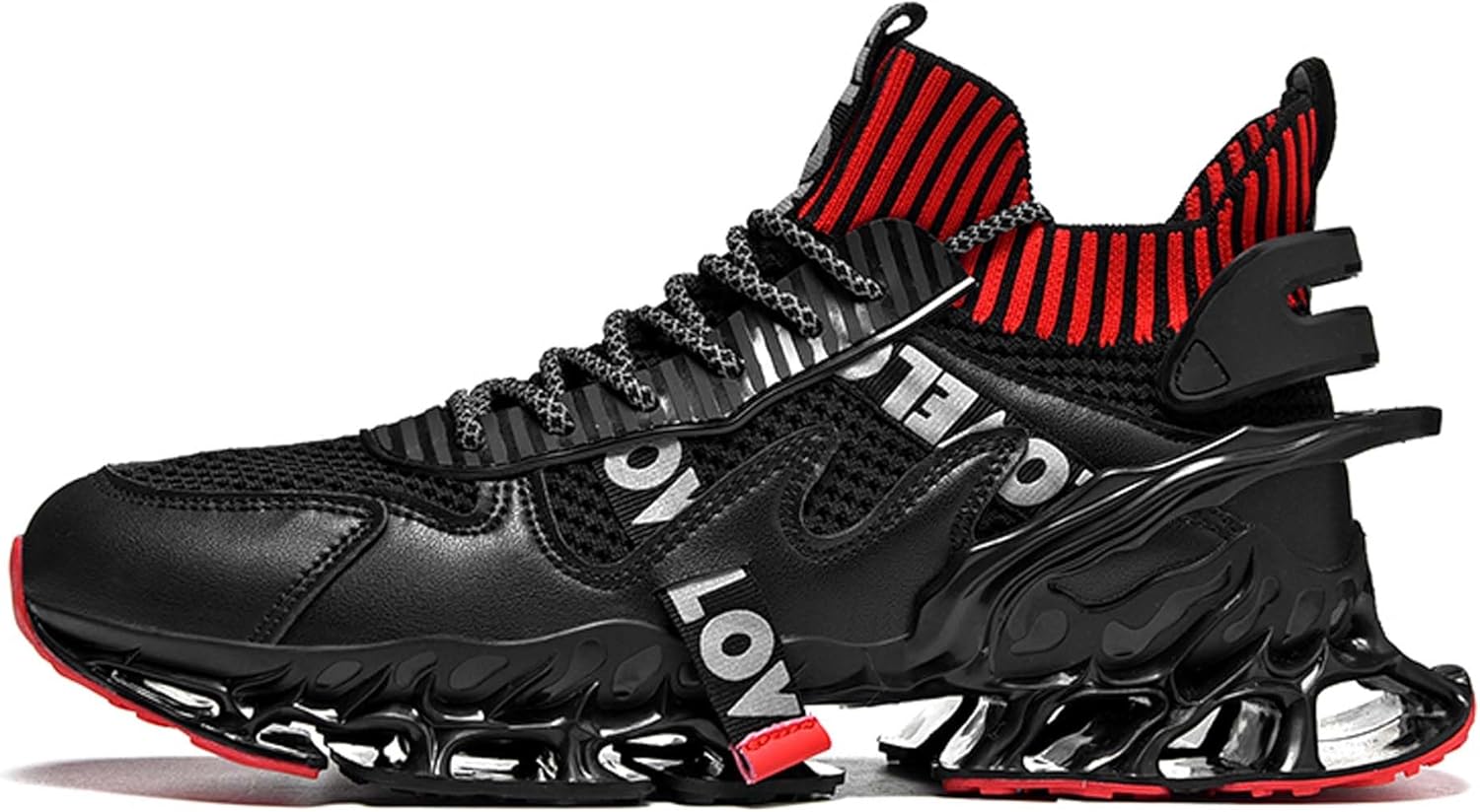 Men's Running Shoes Tennis Walking Fashion Sneakers Breathable Anti-Slip Gym Athletic Trainers Outdoor Lightweight Sports High Top Basketball Shoes