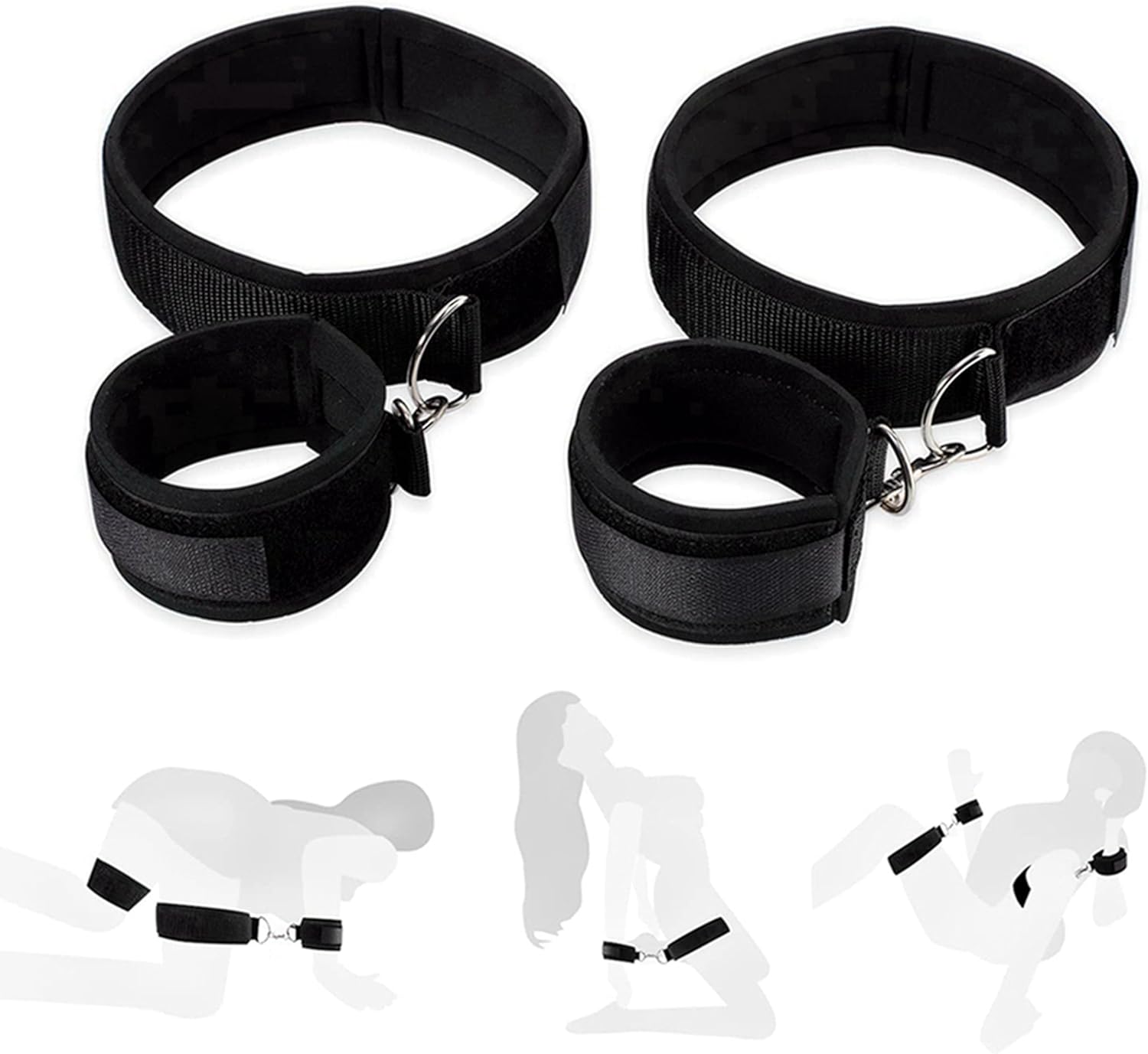 Amazon.com: Behind Back Arm Binder Restraint Sex Thigh Wrist Cuffs