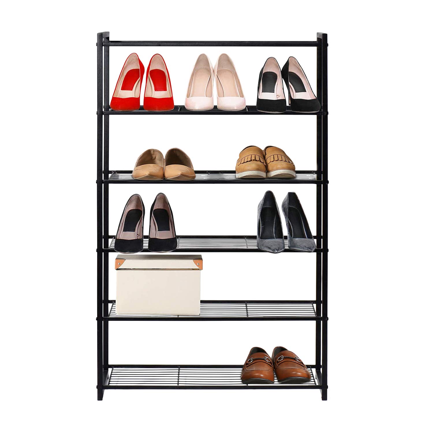 Buy Titan Mall Shoe Rack 6 Tiers Shoe Organizer Free Standing Shoe Rack