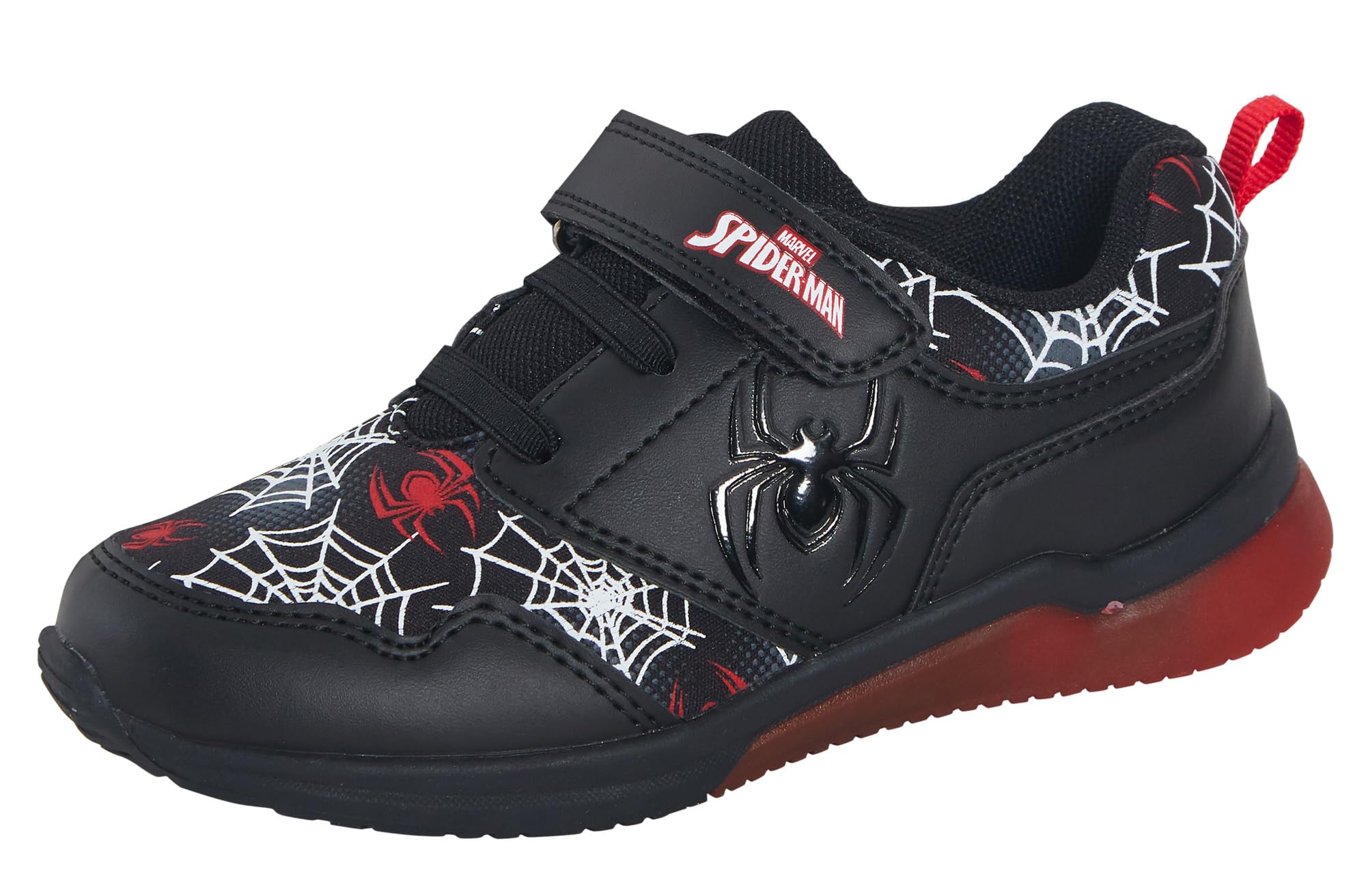 Zapatillas Spiderman Light Up para Niño Miles Morales Luces Intermitentes Zapatillas Deportivas