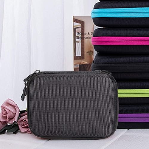 Miniatura 4 de 30 Botellas 1-3Ml Soporte de aceite esencial Estuche de transporte de viaje Caja de almacenamiento Vial Holder Estuche para rollo (negro)