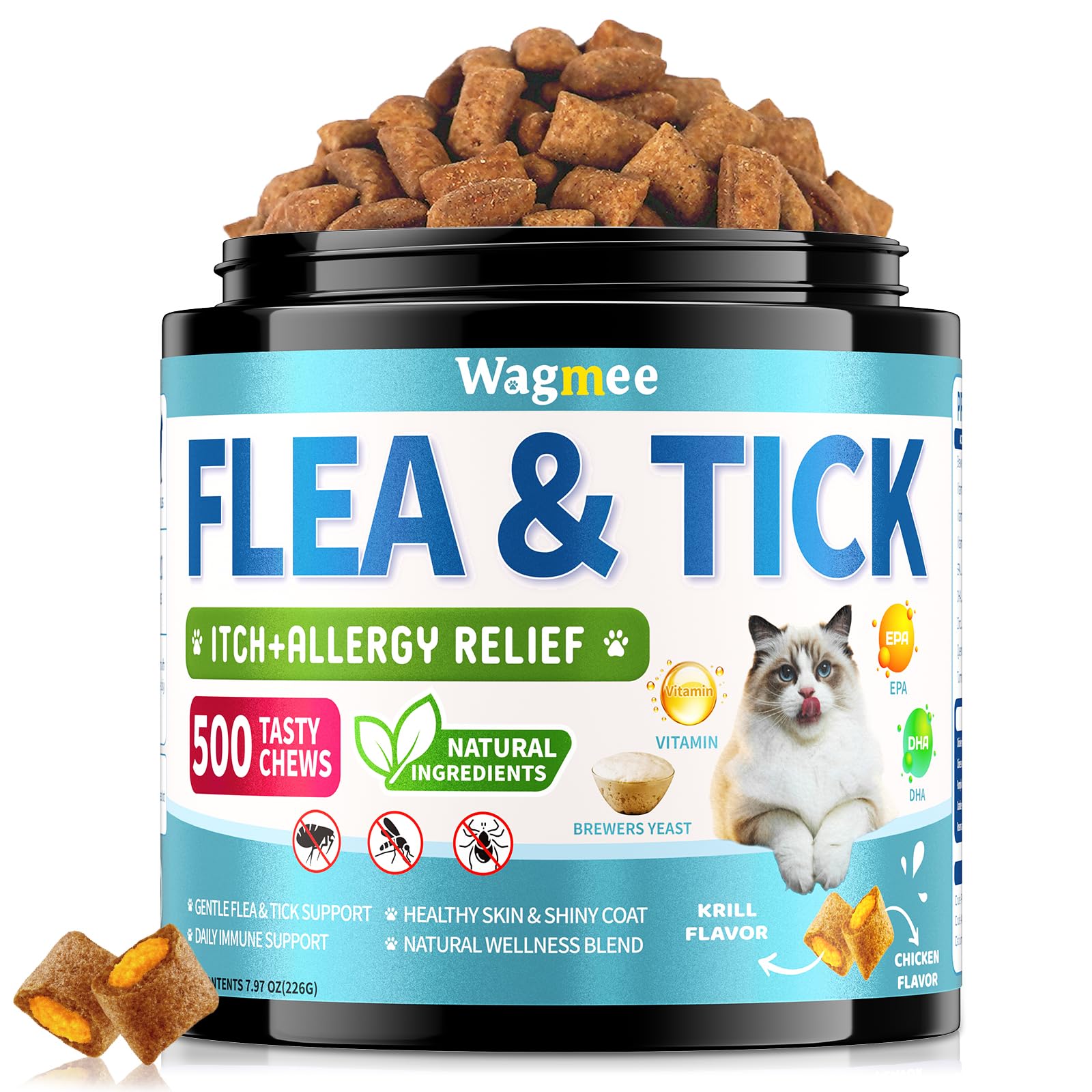 Natural Cat Flea Treatment Chewables