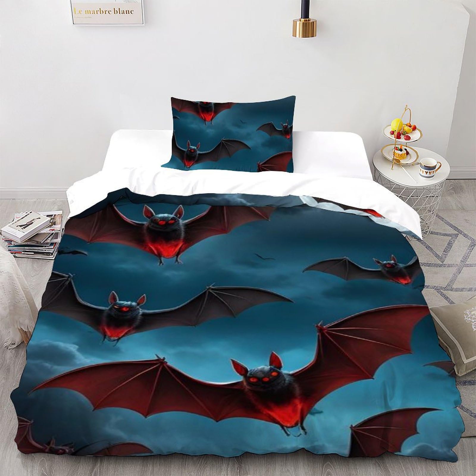 Housse de couette imprimé 3D de qualité supérieure pour lit simple