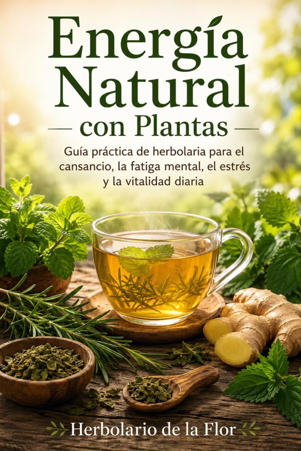 Portada de Energía Natural con Plantas