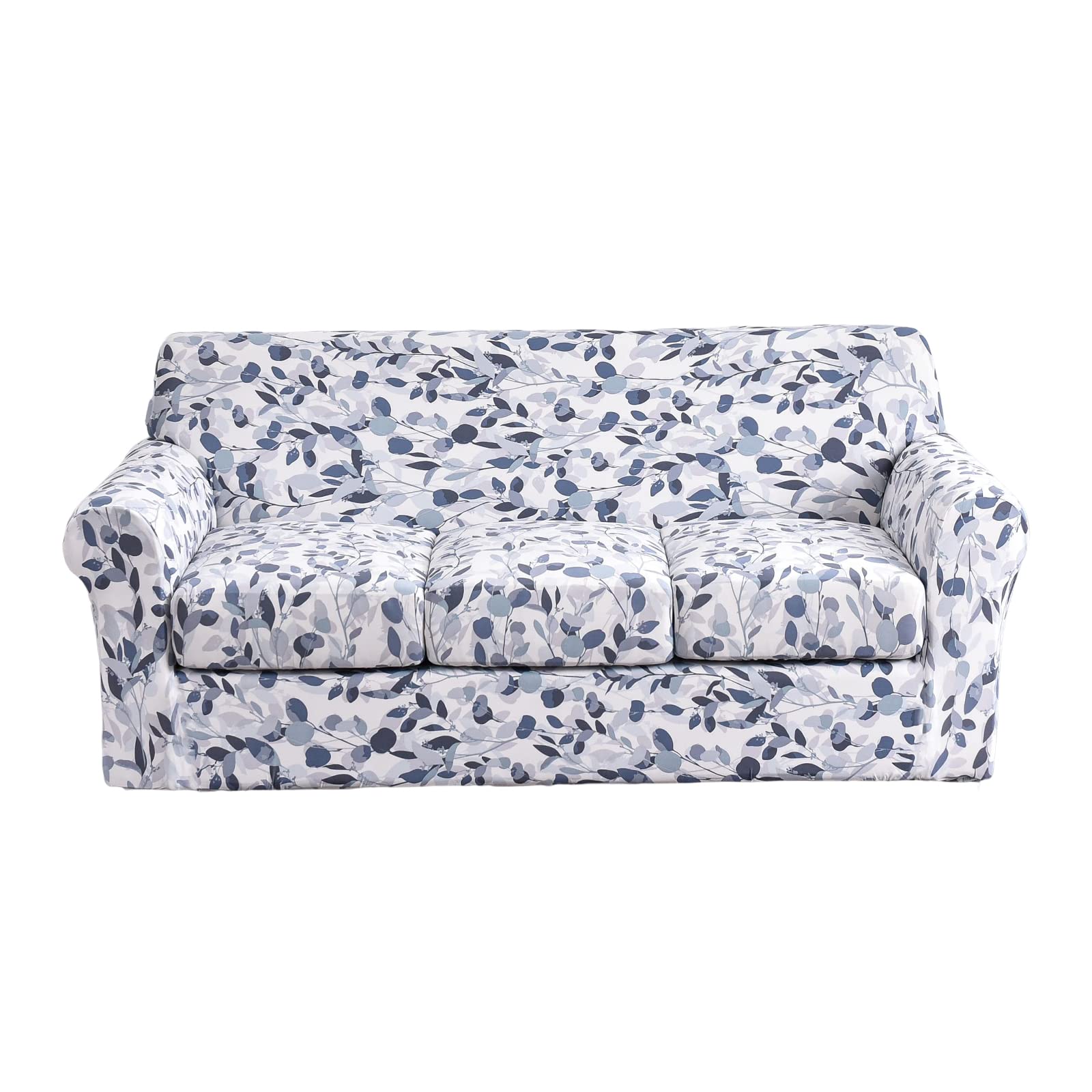 Housse de canapé extensible KRFOONN avec 3 housses de coussin séparées