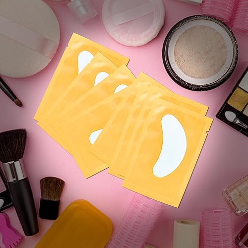 Miniatura 7 de 100 pares de parches para debajo de los ojos, almohadillas de extensión de pestañas aislantes, almohadillas de gel debajo de los ojos para