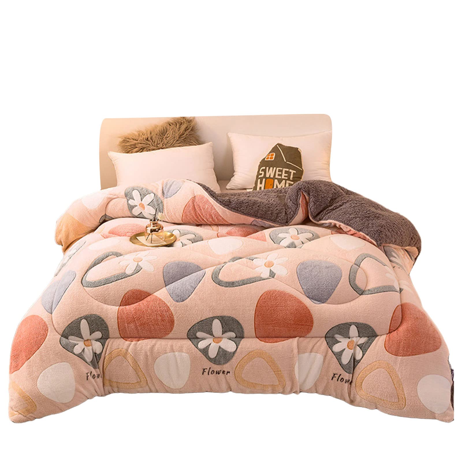 Édredon chaud en hiver et couette microfibre polyester hypoallergénique