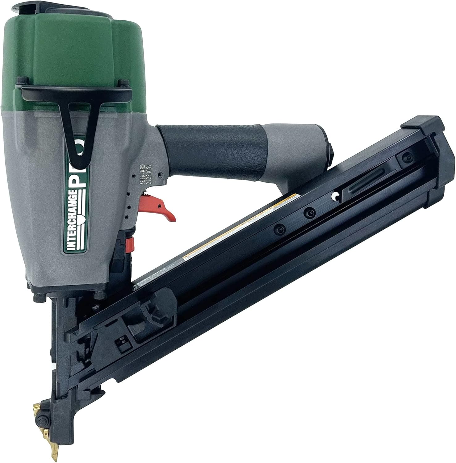 INTERCHANGE BRANDS, LLC Interchange Pro NSJH64PRO 34-Degree 2-1/2inches Paper Collated Round Head Metal Connector Nailer