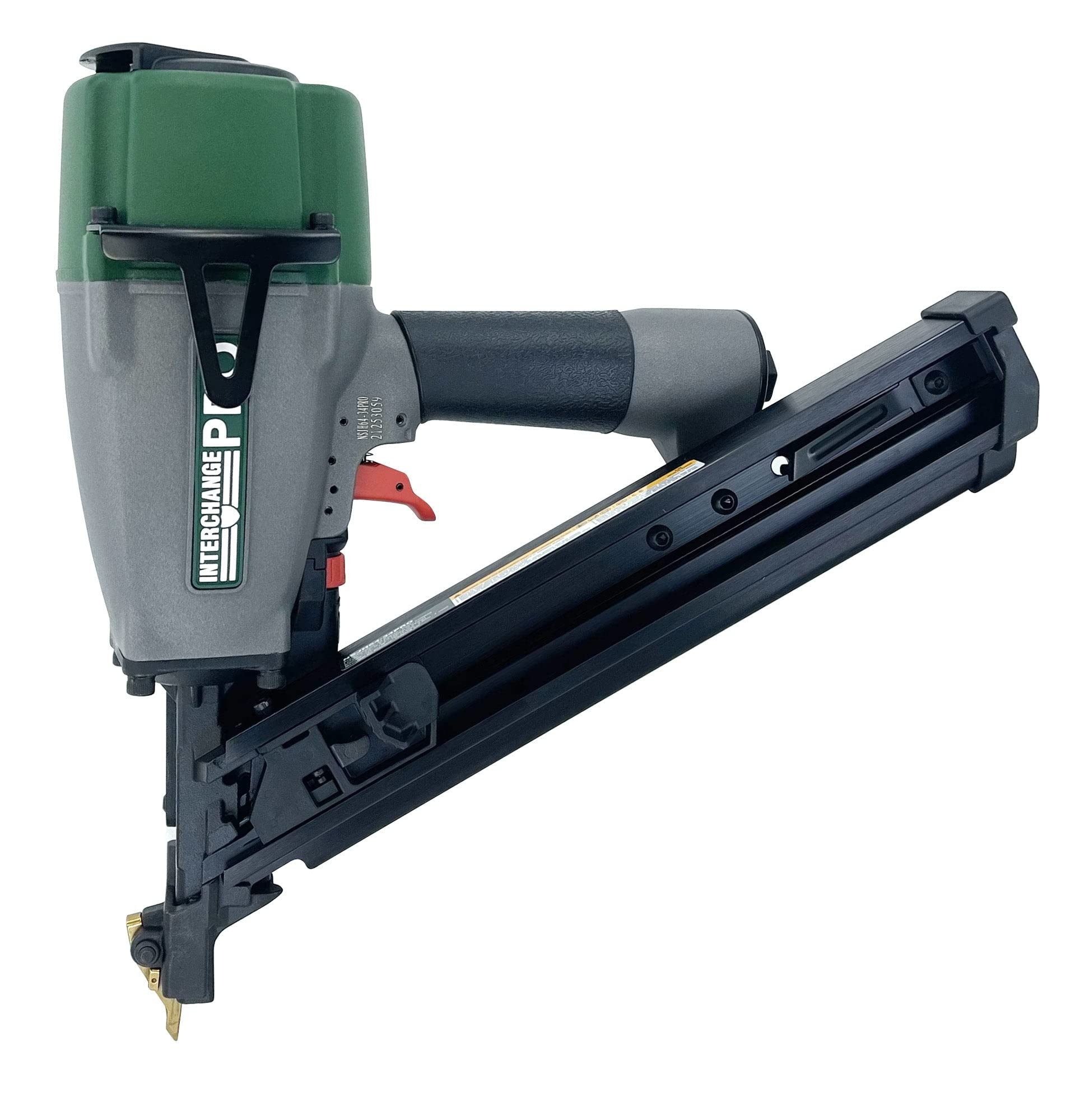INTERCHANGE BRANDS, LLC Interchange Pro NSJH64PRO 34-Degree 2-1/2inches Paper Collated Round Head Metal Connector Nailer